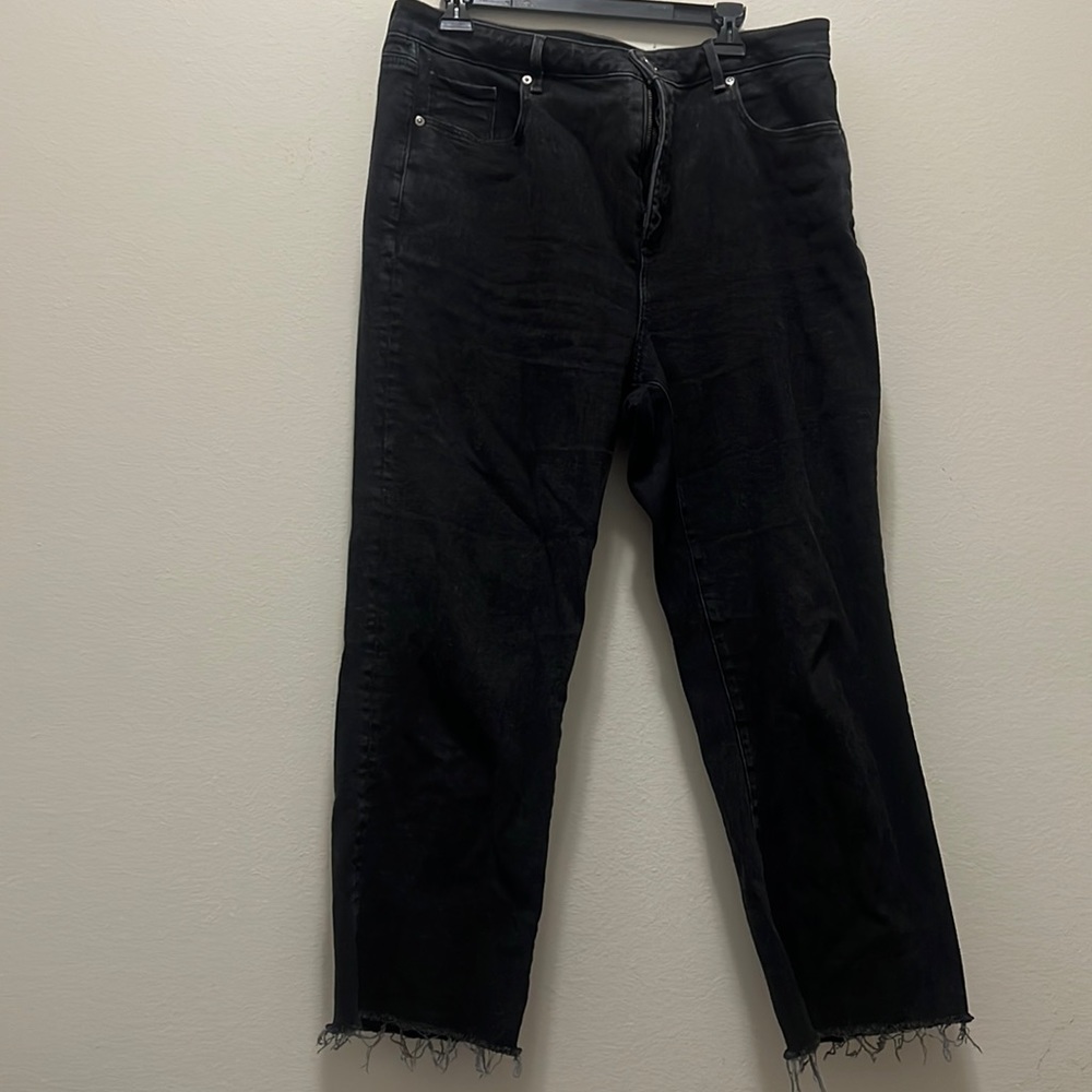 Loft high rise black jeans